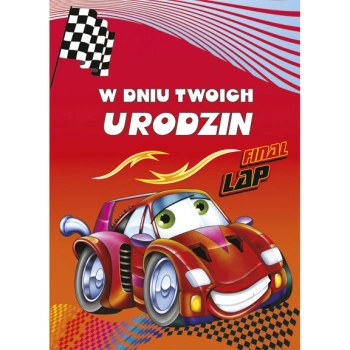 Kartka składana Pol-mak Imieniny B6 (B6LUX)