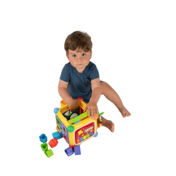 Zabawka edukacyjna Smily Play kostka mówiąca (SP83665)