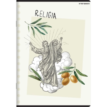 Zeszyt Top 2000 tematyczny religia A5 32k. 70g krata (400168988)