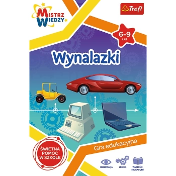 Gra edukacyjna Trefl Mistrz Wiedzy Wynalazki (01958)
