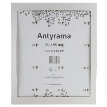 Antyrama M-interio plexi [mm:] 500x600 (AR50x60)