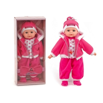 Lalka Adar Bobas 35 cm z polskim dźwiękiem, BOX [mm:] 350 (501335)