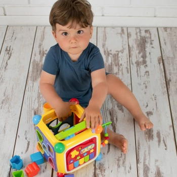 Zabawka edukacyjna Smily Play kostka mówiąca (SP83665)