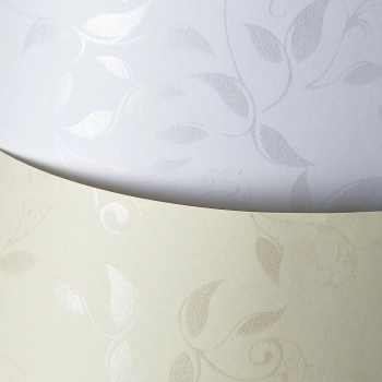 Papier ozdobny (wizytówkowy) Galeria Papieru Liana A4 - biały 100g (206501)