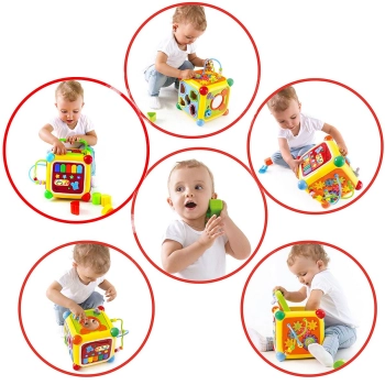 Zabawka edukacyjna Smily Play kostka mówiąca (SP83665)