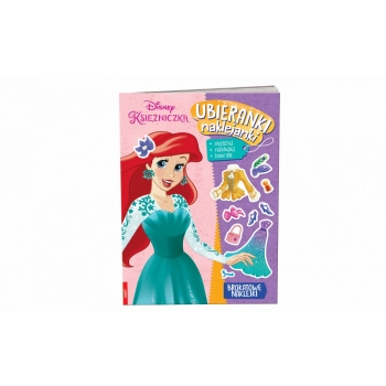 Książka dla dzieci Ameet Disney Księżniczka. Ubieranki, Naklejanki (SDU 9110)