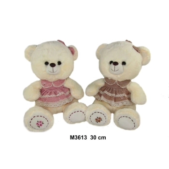 Pluszak Sun-Day Miś w sukience 2 wzory [mm:] 300 (159786)