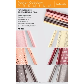 Papier ozdobny Passion Cards - mix [mm:] 700x2000 (9058)