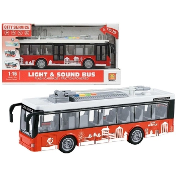Autobus Adar 1:16 z napędem na koło zam, światło, dźwięk (567672)