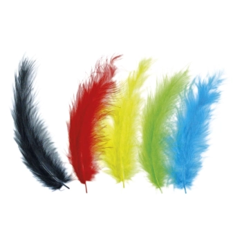 Piórka Titanum Craft-Fun Series mix 20 szt