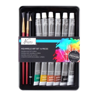 Farby akwarelowe Grafix zestaw 12 szt. 12 kolor. (AR0500_G)