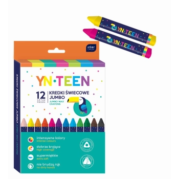 Kredki świecowe Noster bonnini 12 kol.
