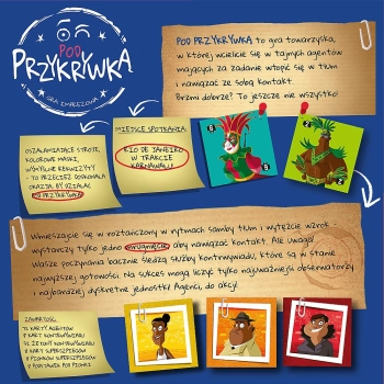 Gra planszowa Trefl Pod przykrywką (002354)