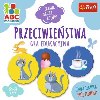 Gra edukacyjna Trefl ABC Malucha Przeciwieństwa (01943)