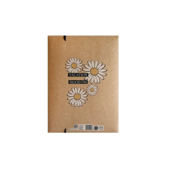 Teczka kartonowa na gumkę Beniamin Kraft Liner A4 kolor: różne