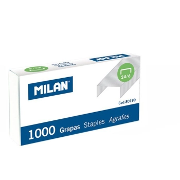 Zszywki 24/6 Milan 1000 szt (80199)