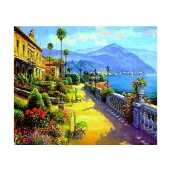 Zestaw kreatywny Norimpex malowanie po numerach -miasto z widokiem (NO-1005680)