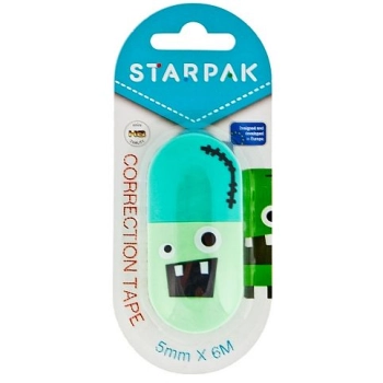 Korektor w taśmie (myszka) Starpak Office 5x6 [mm*m] (434062)