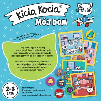 Gra edukacyjna Trefl Kicia Kocia Mó dom (02055)