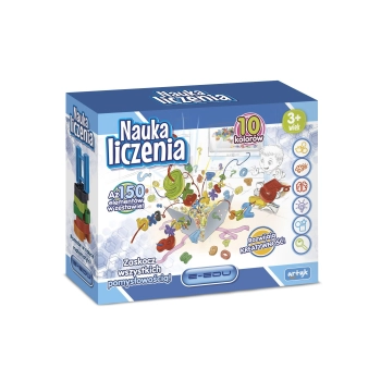 Klocki pozostałe Artyk nauka liczenia 150el. (128677)