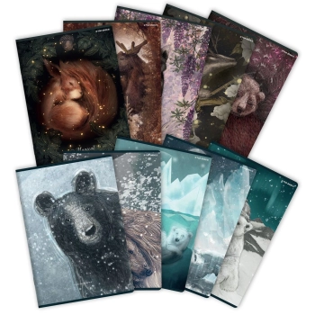 Zeszyt Top 2000 FOREST/ICE A6 32k. 70g krata (400169409)