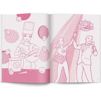 Książka dla dzieci Ameet Barbie? Megakolorowanka (kol 1201)