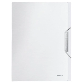 Teczka z szerokim grzbietem na gumkę Leitz Style 30 A4 kolor: biały [mm:] 250x330 (39560004)