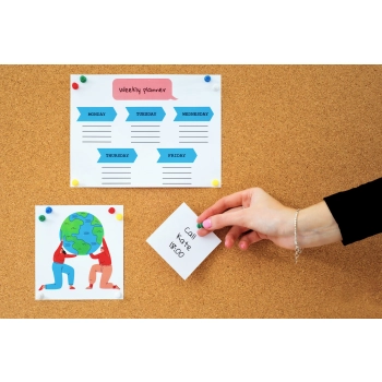 Tablica korkowa Memoboards w drewnianej ramie (TC54/1)