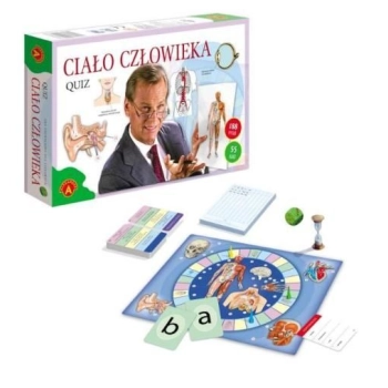 Gra edukacyjna Alexander Quiz ciało człowieka