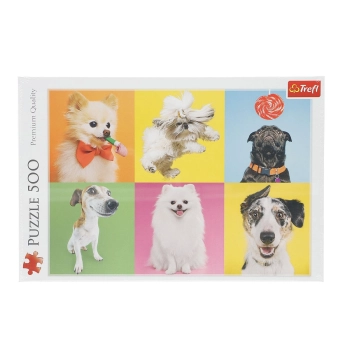 Puzzle Trefl Psy 500 el. (37378)