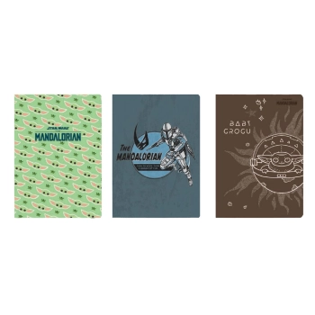 Zeszyt Patio Mandalorian A4 60k. 80g KRATKA (16319PTR)
