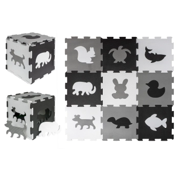 Mata dla malucha Smily Play piankowa zwierzęta, 29x29cm (SP84354)