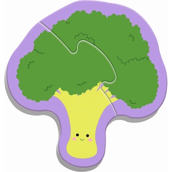 Puzzle Trefl puzzle baby classic warzywa i owoce 2 el. (36076)