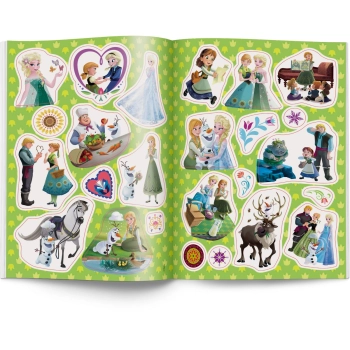 Książka dla dzieci Ameet Kraina lodu Kolorowanka z naklejkami (NA-9118)