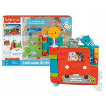 Książeczka edukacyjna Fisher Price Giga książka (HCL06)