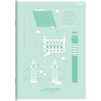 Zeszyt Top 2000 megamix A5 96k. 70g krata (400168853)