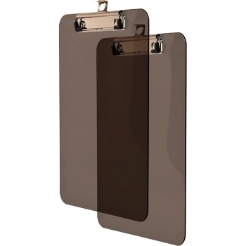 Deska z klipem (podkład do pisania) Tetis A5 - czarny [mm:] 229x152 (BD640-V)