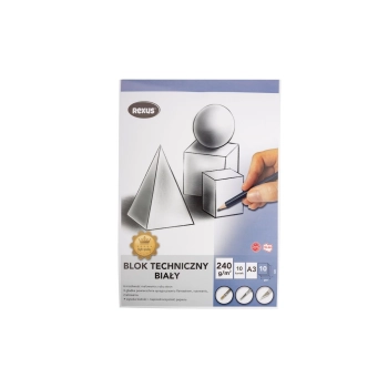 Blok techniczny Beniamin biały A3 biały 10k (5185)
