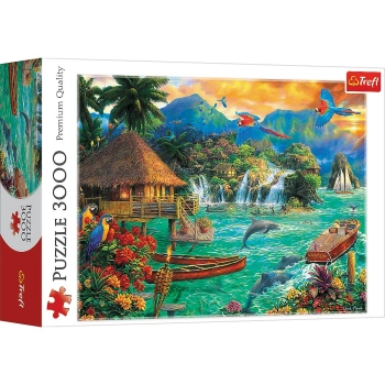 Puzzle Trefl Życie na wyspie 3000 elementów 3000 el. (33072)