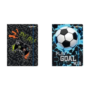 Teczka kartonowa na gumkę Bambino Bambino premium z gumką A4 kolor: mix