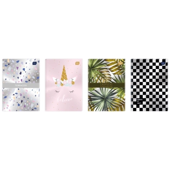 Brulion Interdruk A6 96k. 70g krata (BRA6#MET)