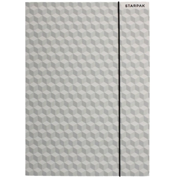 Teczka kartonowa na gumkę Starpak A4 kolor: mix (491058)