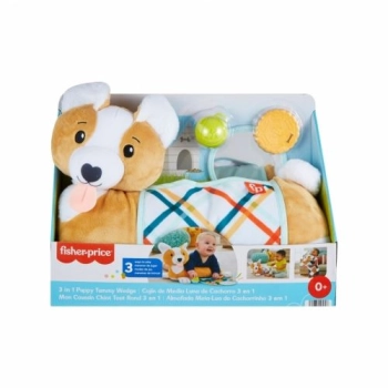 Zabawka edukacyjna Fisher Price poduszeczka piesek 3w1 pod brzuszek (HJW10)