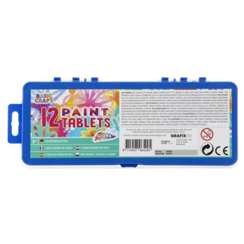 Farby akwarelowe Grafix 12 kolor. (100020)