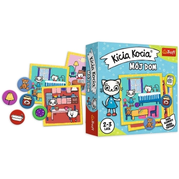 Gra edukacyjna Trefl Kicia Kocia Mó dom (02055)