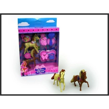 Figurka Hipo Koniki 2szt. z akcesoriami (HLA093)