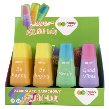 Zakreślacz Happy Color, mix (HA 4132 11ST-KP20)