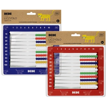 Liczydło Noster BB KIDS plastikowe  10- rzędowe (5902277331199)