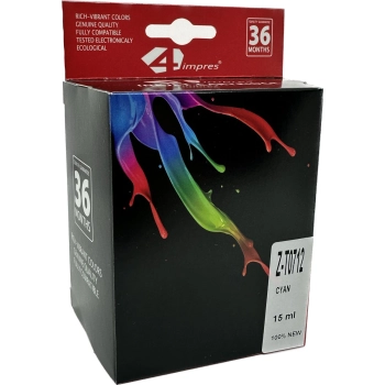 Tusz (cartridge) alternatywny 4Jets epson t712 - cyan 12ml