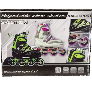 Łyżworolki Axer Sport SPECTRUM BLACK (A1481)